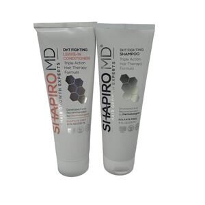NEW Shapiro MD Shampoo and Leave-In Conditioner